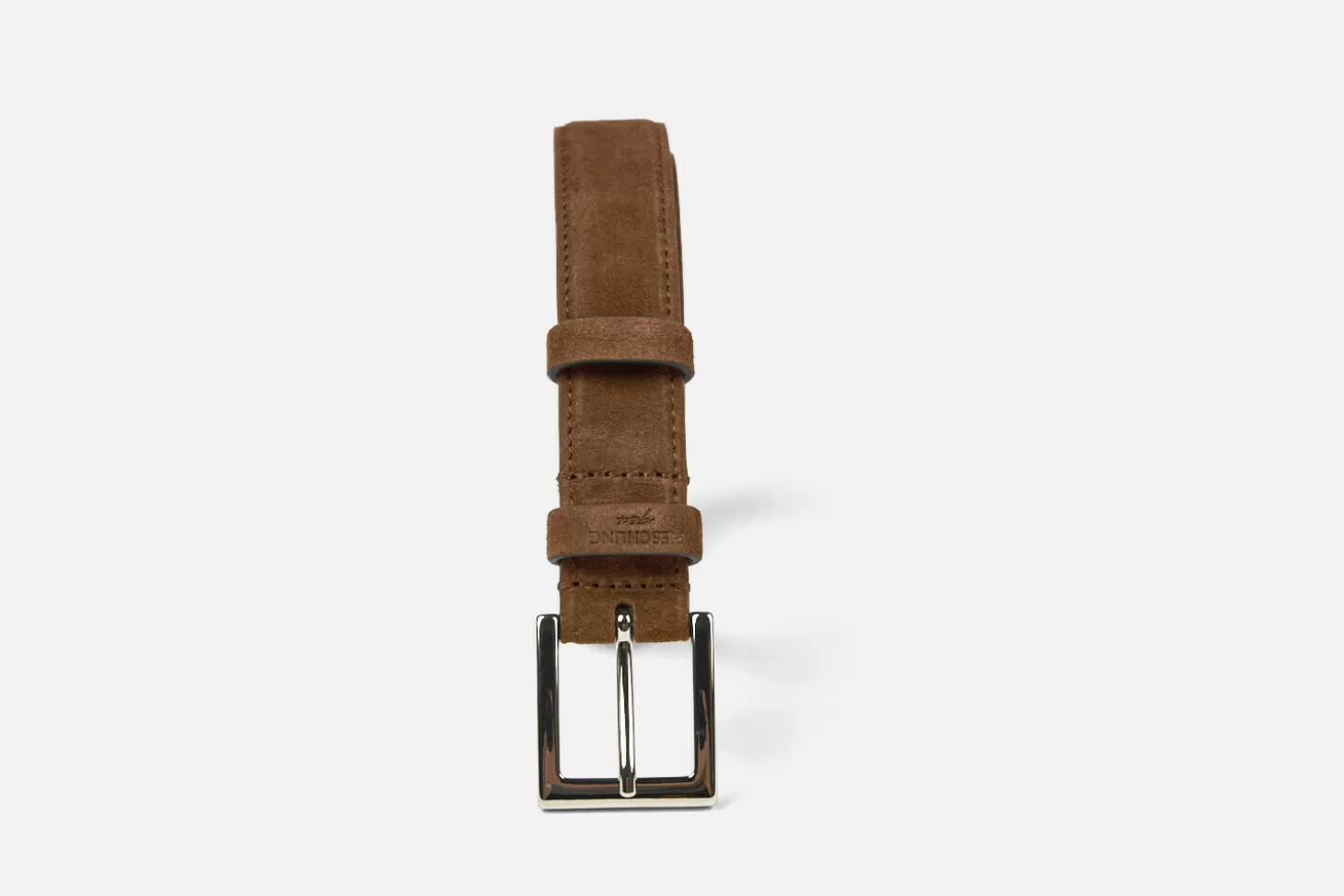 Hot Heschung Ceinture Velours Noisette Classique