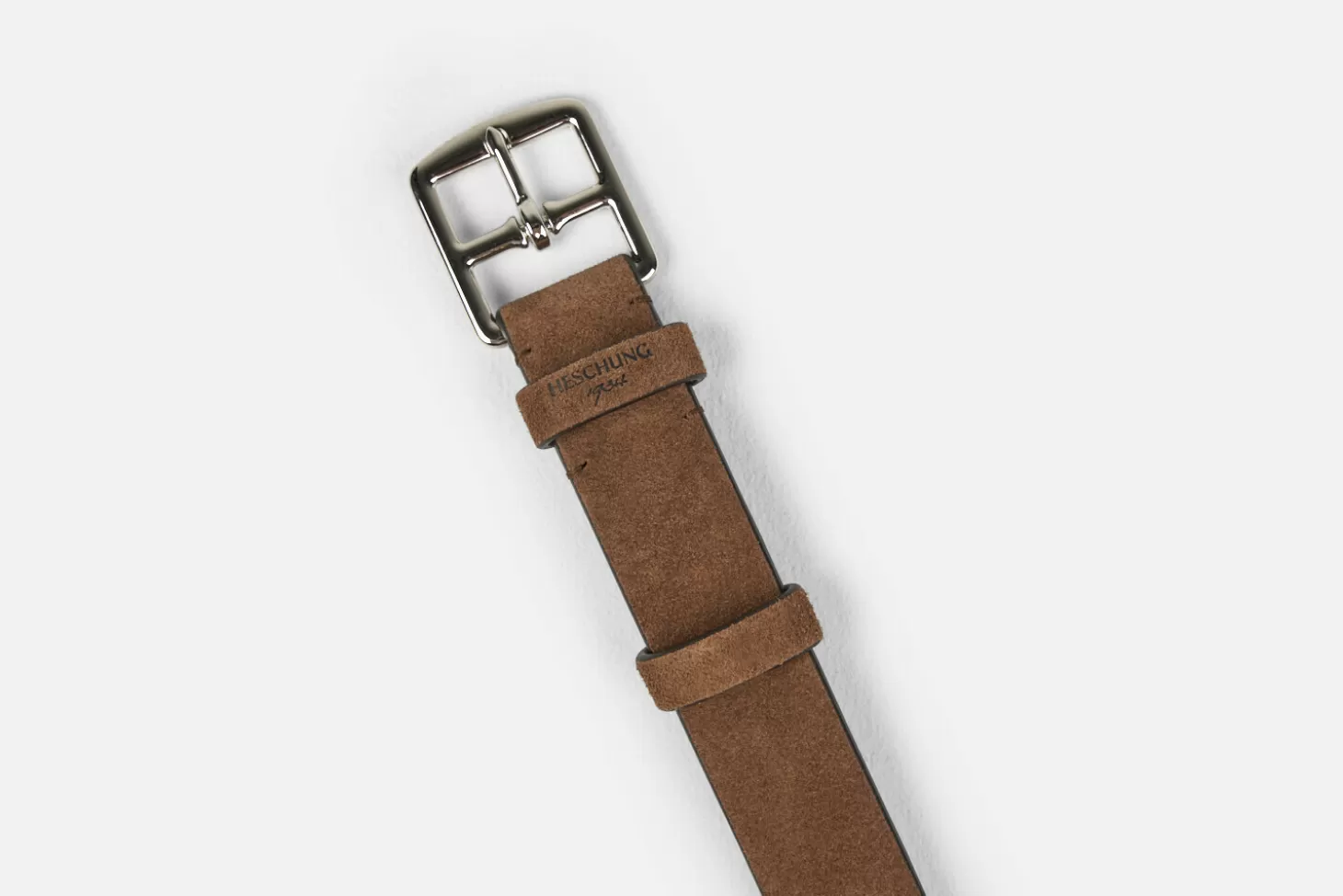 Cheap Heschung Ceinture Velours Noisette Sellier