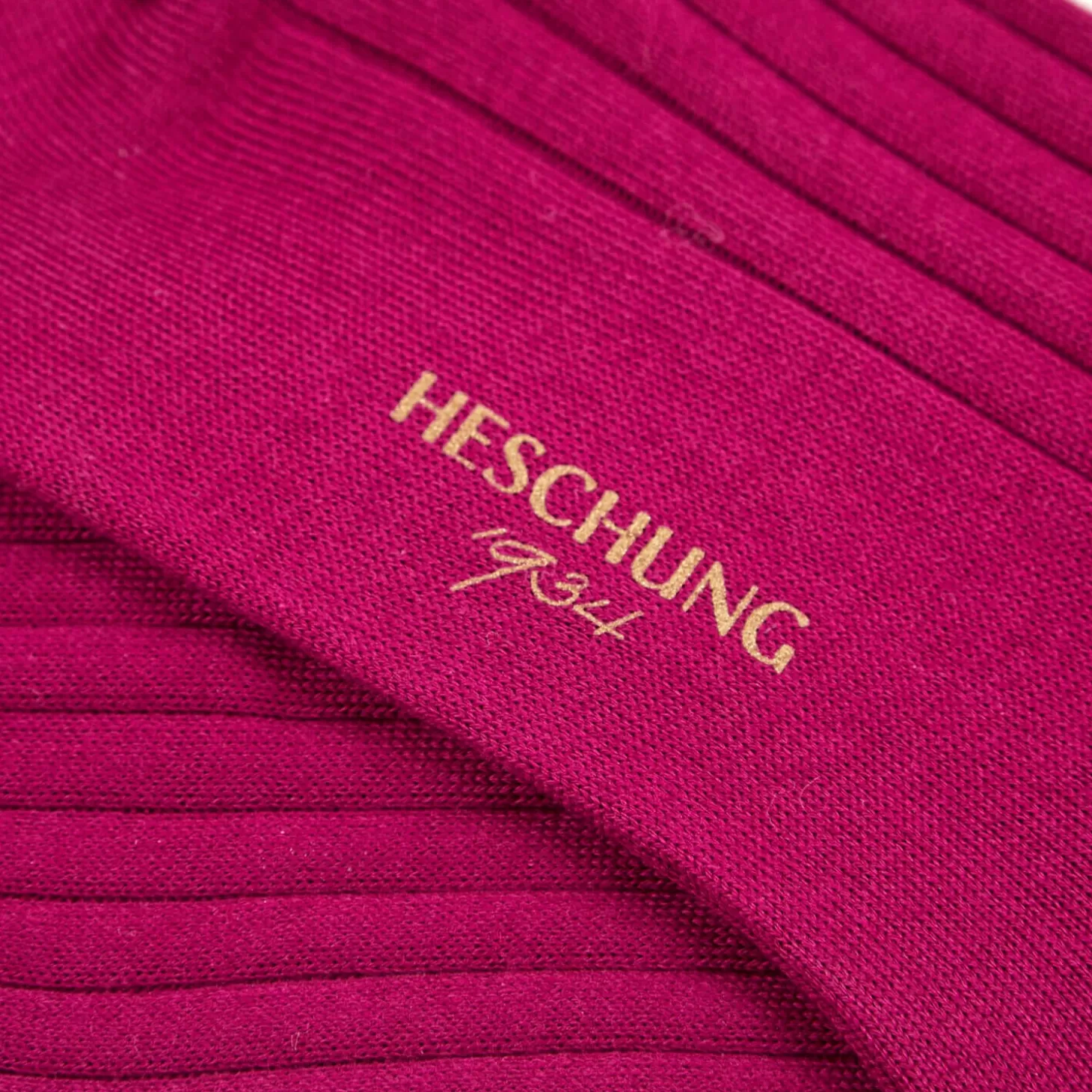 Outlet Heschung Chaussettes Coton Crimson