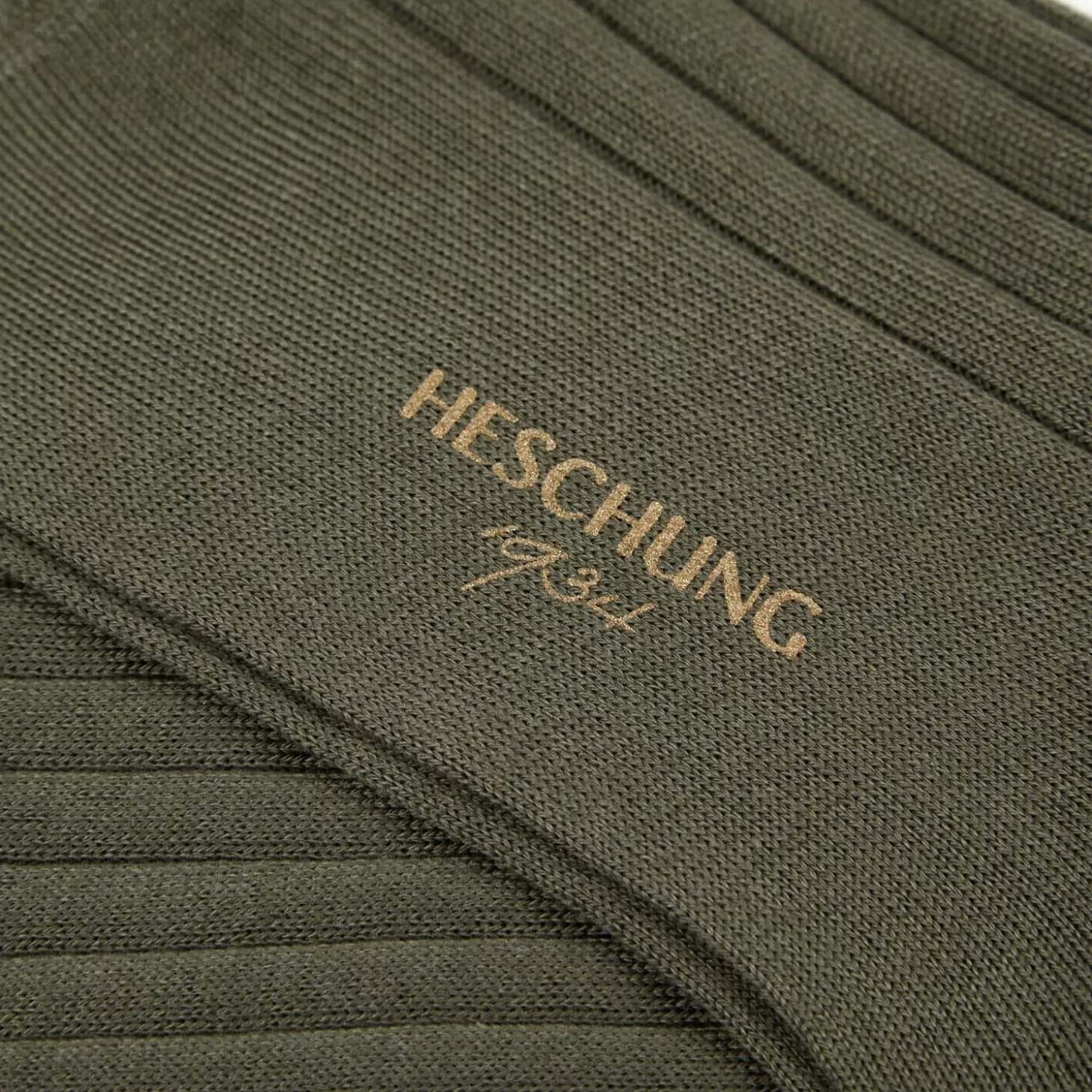 Outlet Heschung Chaussettes Coton Salvia