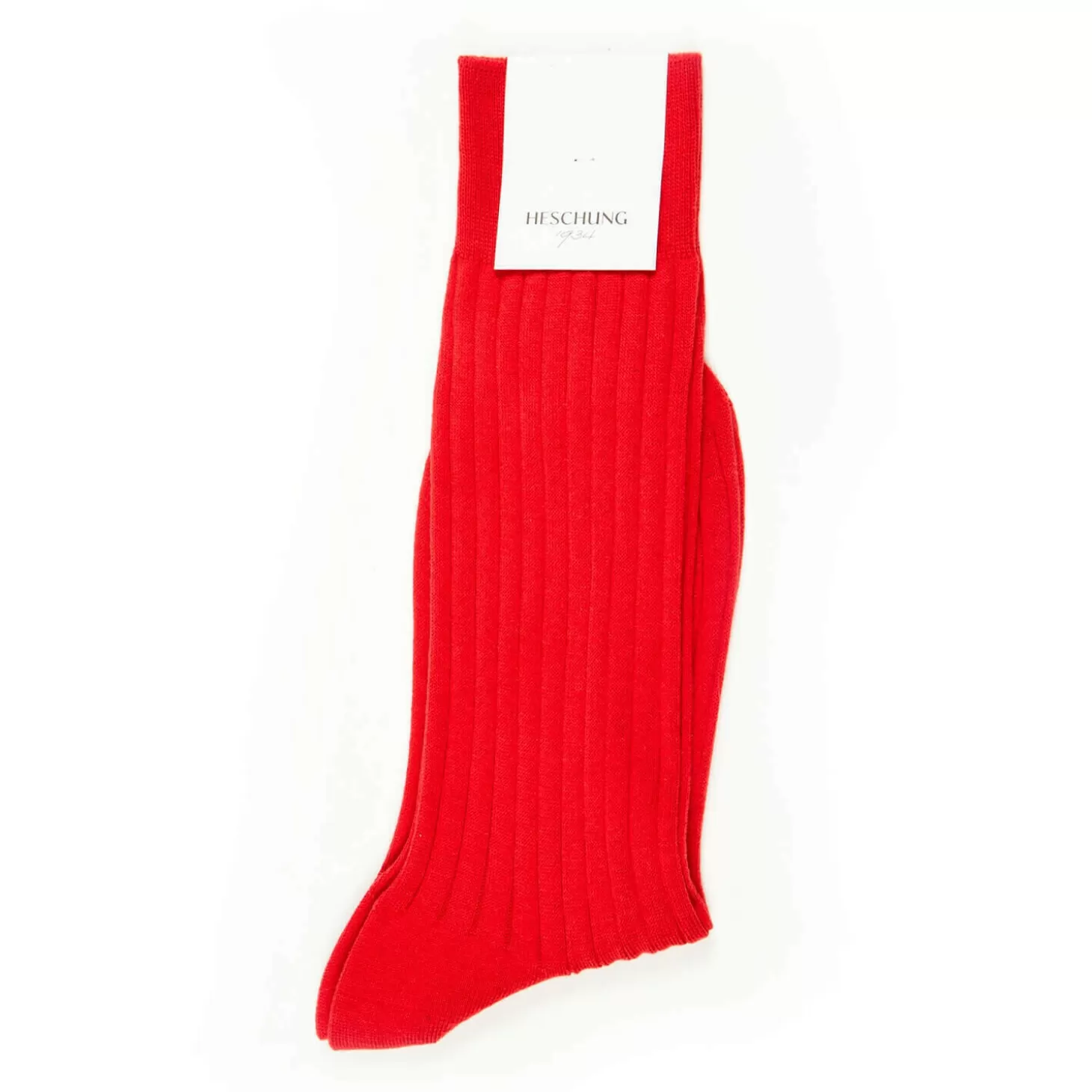 Online Heschung Chaussettes Coton Rosso