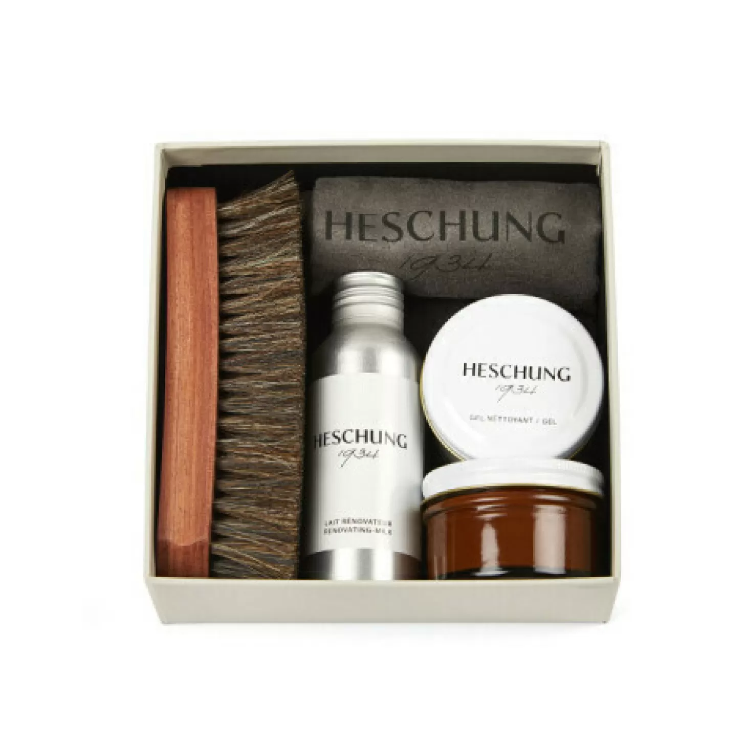 Shop Heschung Kit D'Entretien Marron