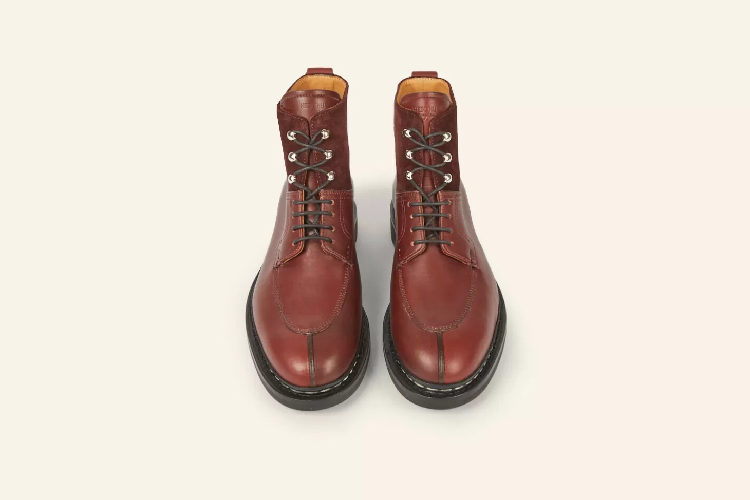 New Heschung La Boots Ginkgo Femme Merlot