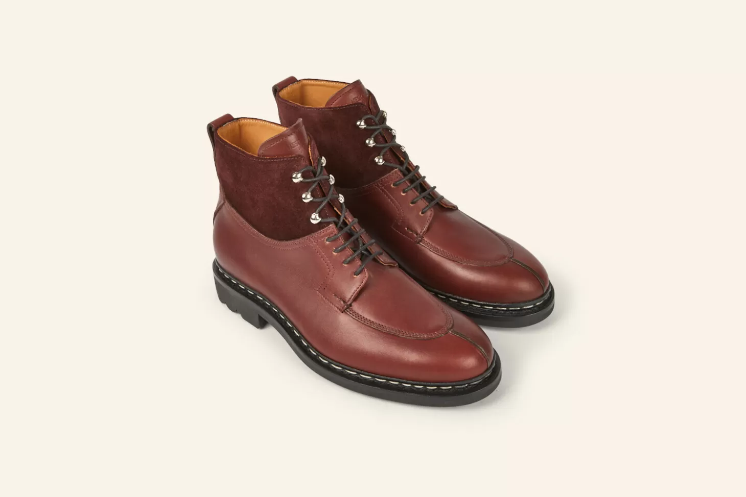 New Heschung La Boots Ginkgo Femme Merlot