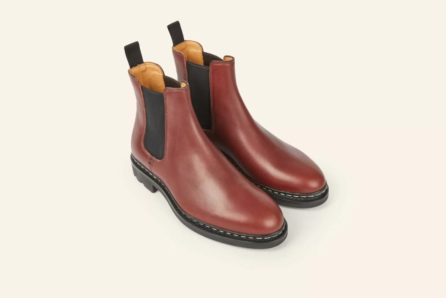 New Heschung La Boots Tremble Femme Merlot