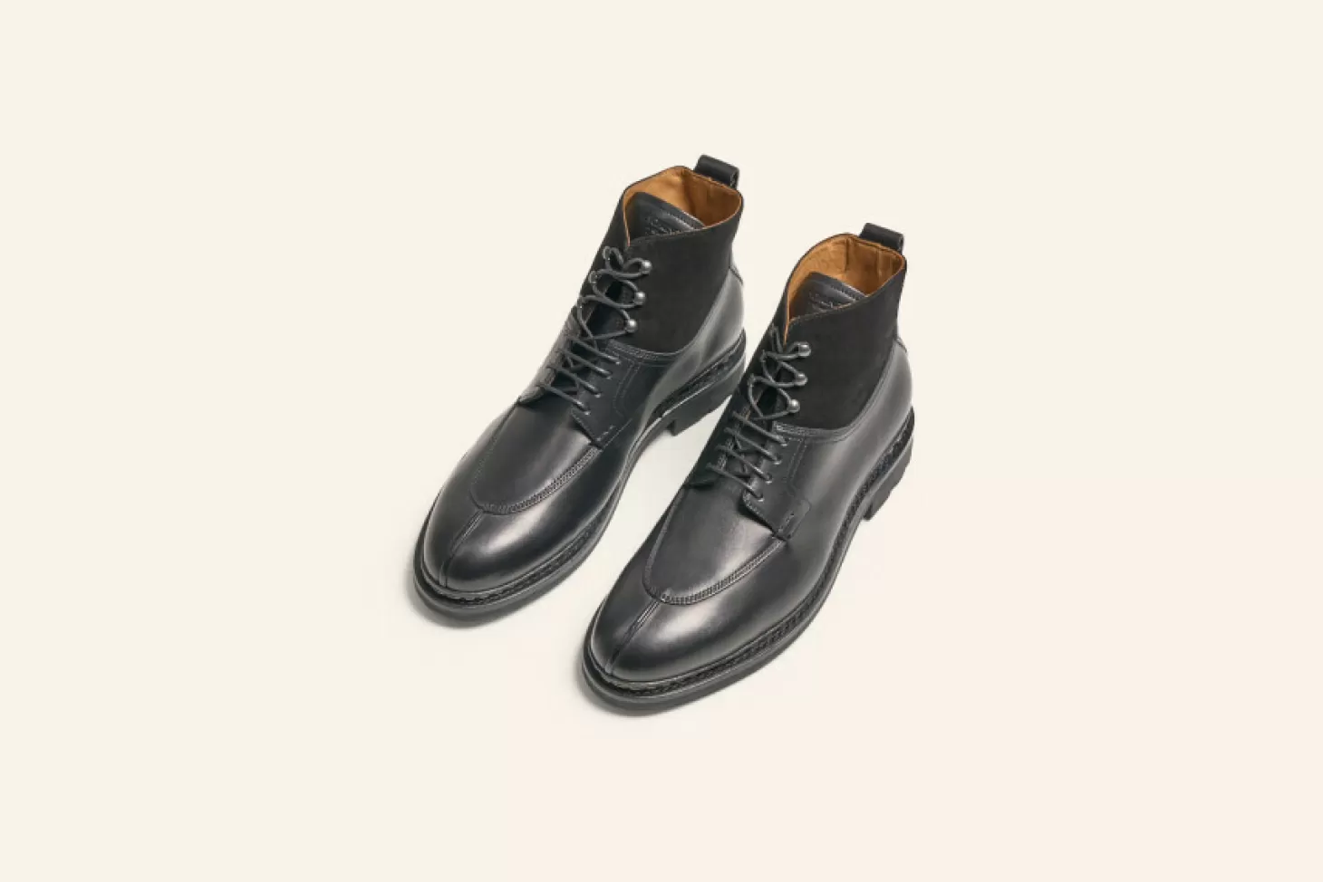 Cheap Heschung La Bottine Ginkgo Femme Noir