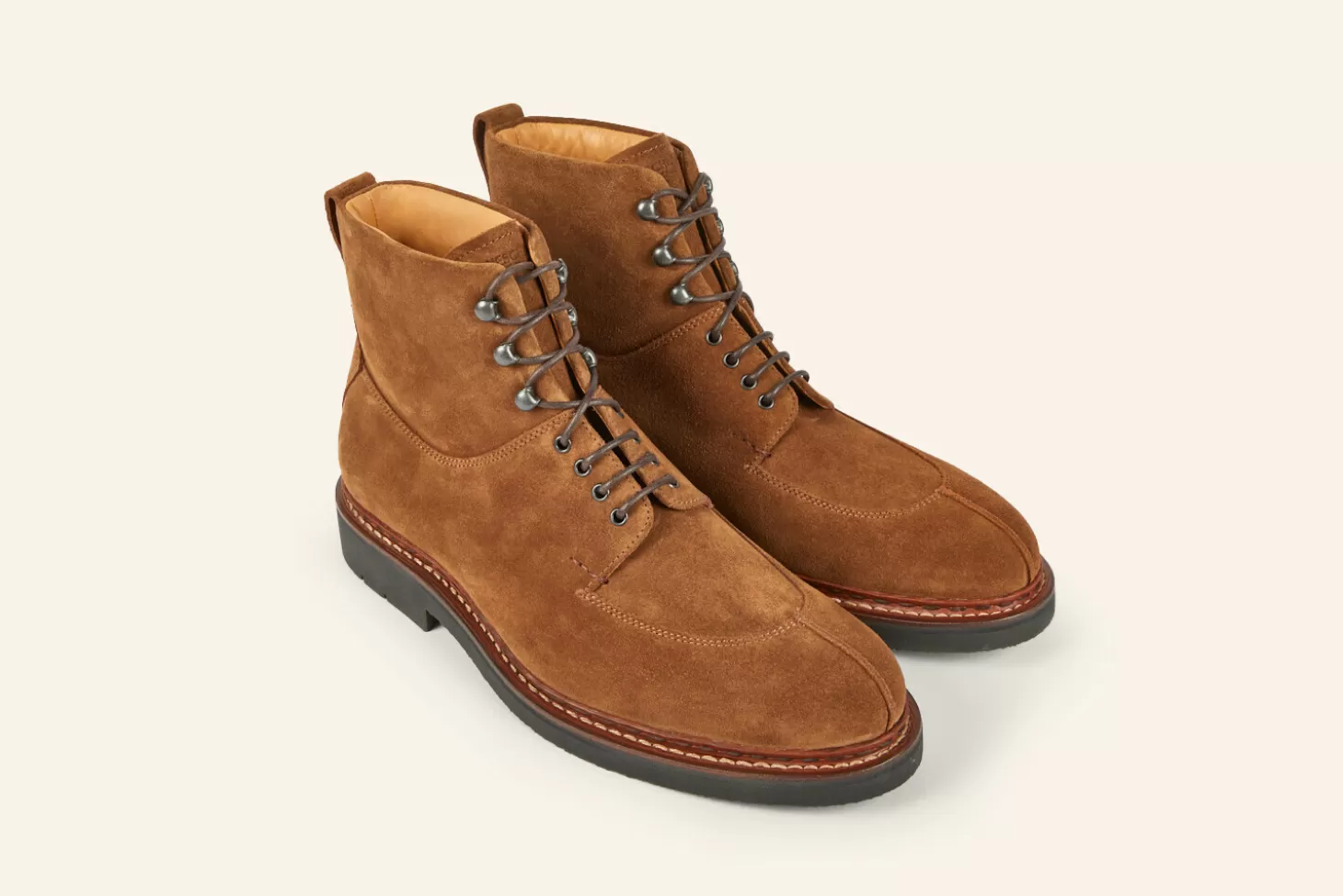 Shop Heschung La Bottine Grenadier Cigare