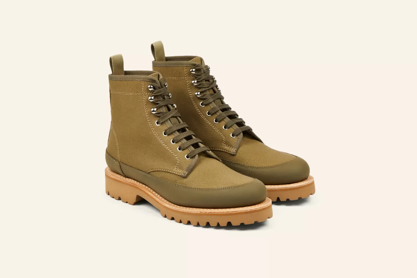 Store Heschung La Bottine Sonora Femme Kaki