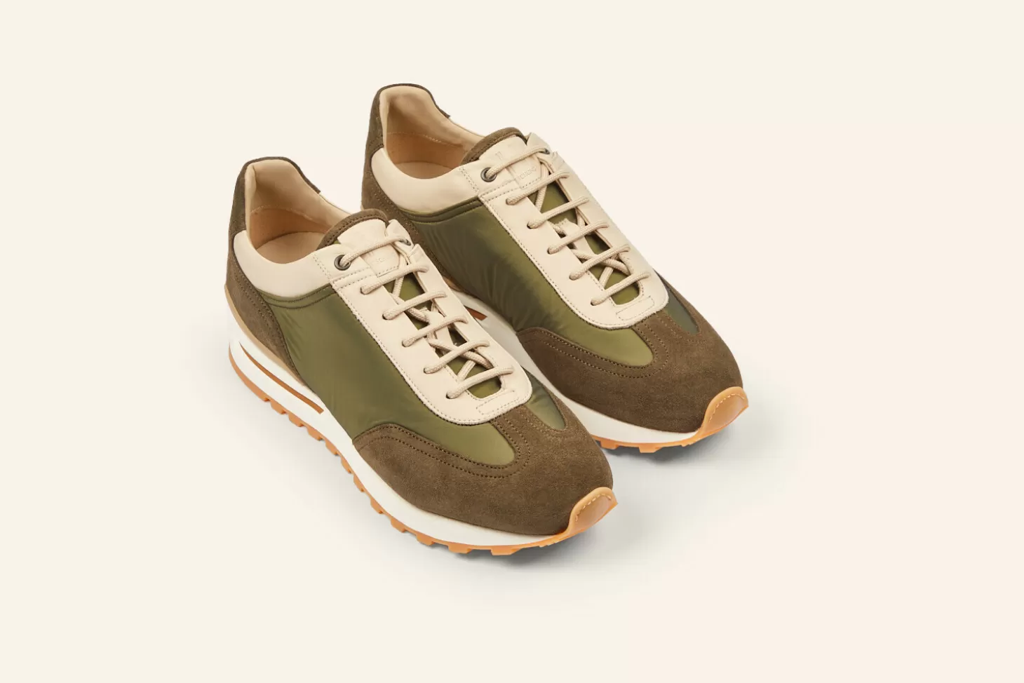 Fashion Heschung La Sneakers Athi Olive