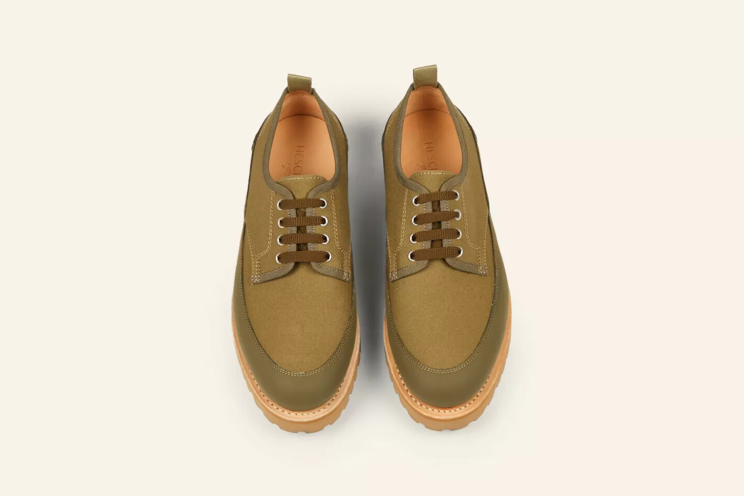 Cheap Heschung Le Derby Gobi Kaki