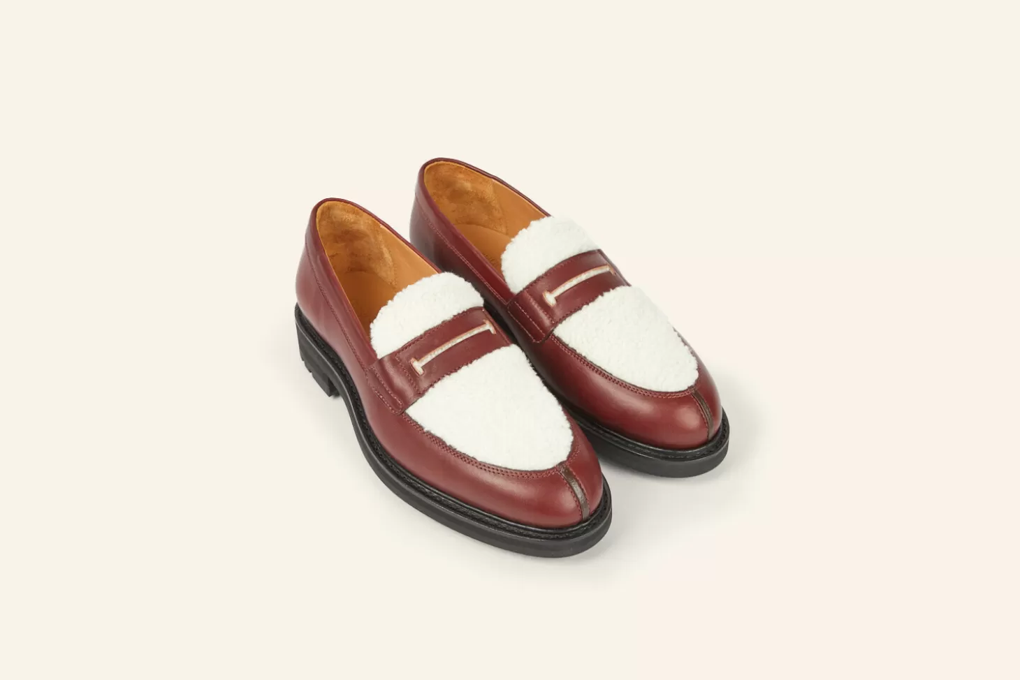 Best Sale Heschung Le Mocassin Lilium Femme Merlot