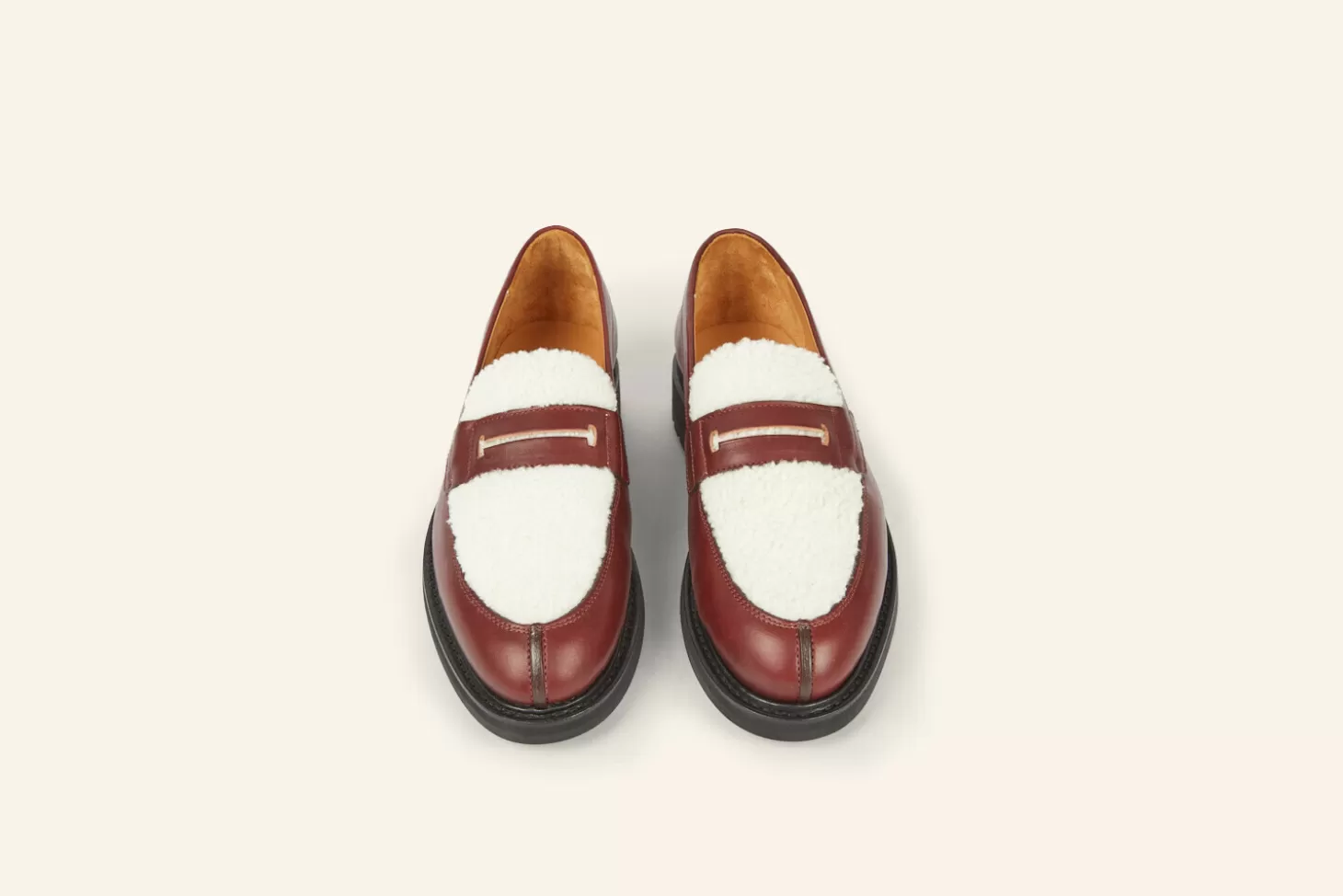 Best Sale Heschung Le Mocassin Lilium Femme Merlot